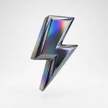 3D Lightning Accent
